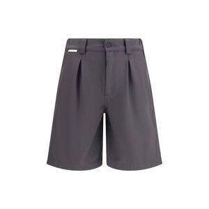 GR10K Gray Cotton Bermuda Men's Shorts